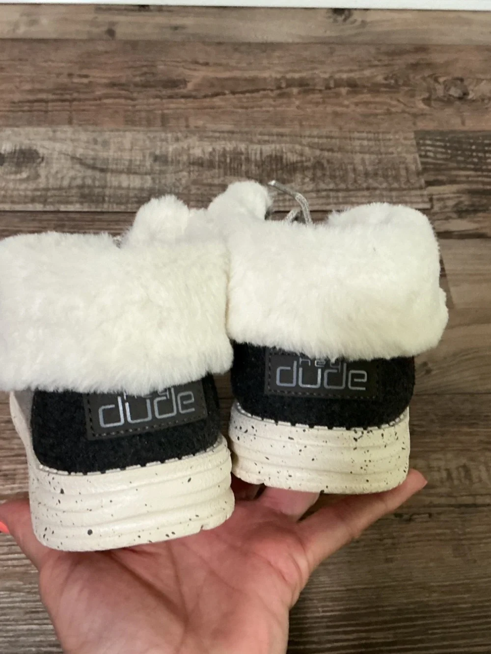 Hey Dude Britt Faux-Fur Lined Ankle Booties - 9